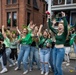 Quantico Marine Corps Band performs at the South Boston St. Patrick's Day Parade 2024