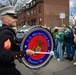 Quantico Marine Corps Band performs at the South Boston St. Patrick's Day Parade 2024