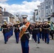 Quantico Marine Corps Band performs at the South Boston St. Patrick's Day Parade 2024