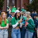 Quantico Marine Corps Band performs at the South Boston St. Patrick's Day Parade 2024