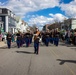 Quantico Marine Corps Band performs at the South Boston St. Patrick's Day Parade 2024