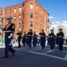 Quantico Marine Corps Band performs at the South Boston St. Patrick's Day Parade 2024