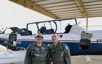 19th Air Force Commander Visit