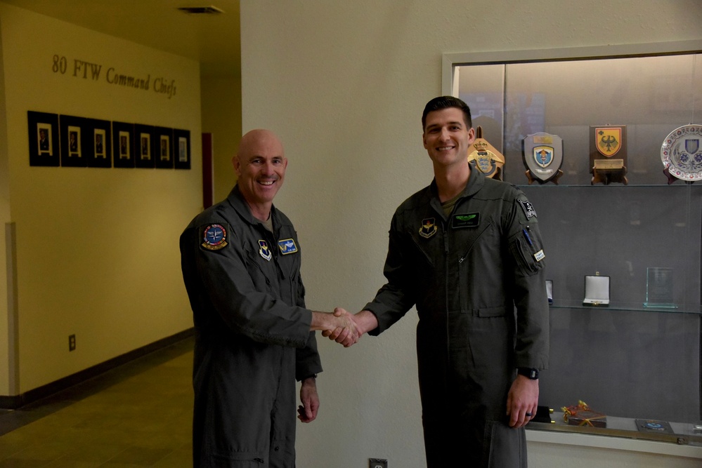 19th Air Force Command Visit
