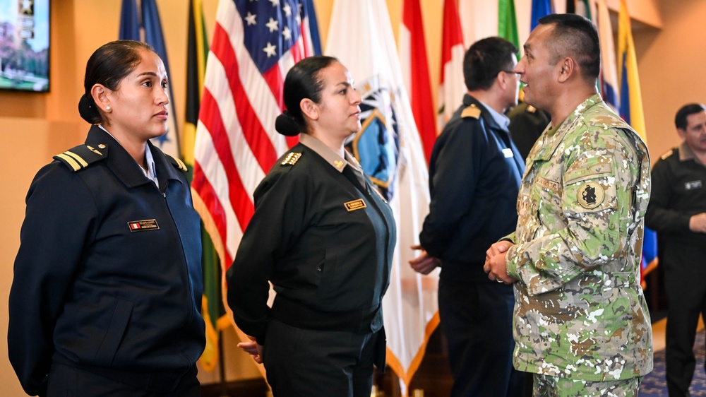 Inter-American Defense College Welcomes US Army South Brigadier General for Institutional Visit