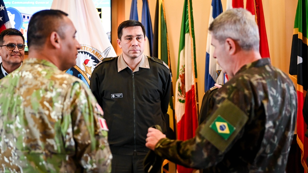 Inter-American Defense College Welcomes US Army South Brigadier General for Institutional Visit