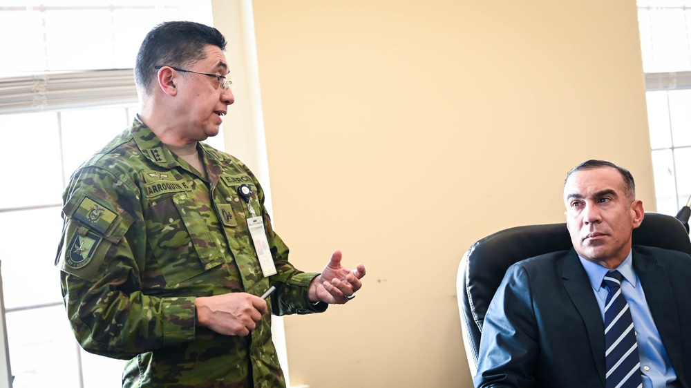 Inter-American Defense College Welcomes US Army South Brigadier General for Institutional Visit