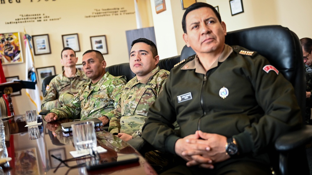 Inter-American Defense College Welcomes US Army South Brigadier General for Institutional Visit