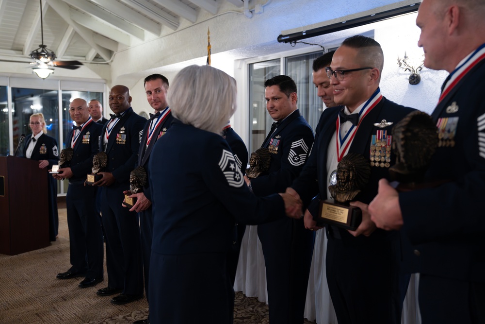 March Air Reserve Base Chief Induction Ceremony 2024