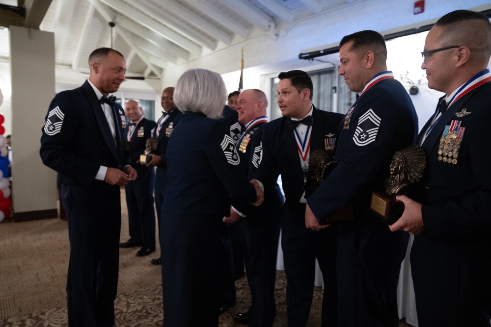 March Air Reserve Base Chief Induction Ceremony 2024