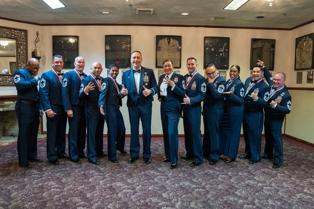 March Air Reserve Base Chief Induction Ceremony 2024