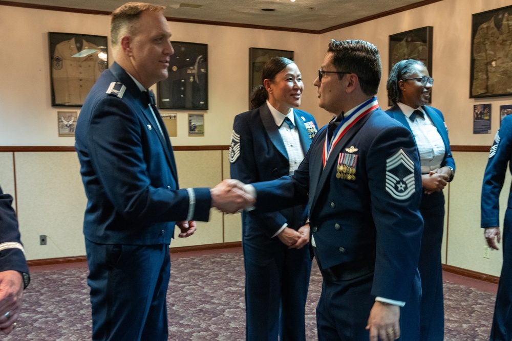 March Air Reserve Base Chief Induction Ceremony 2024