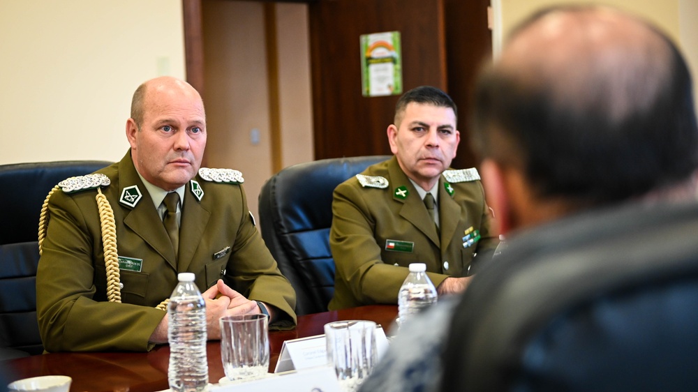 nter-American Defense College Hosts Chilean Carabineros Attaché and Dignitaries for Institutional Briefing and Campus Tour