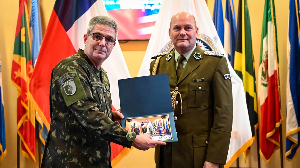 nter-American Defense College Hosts Chilean Carabineros Attaché and Dignitaries for Institutional Briefing and Campus Tour