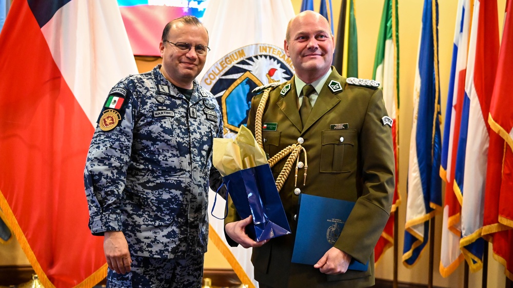 nter-American Defense College Hosts Chilean Carabineros Attaché and Dignitaries for Institutional Briefing and Campus Tour