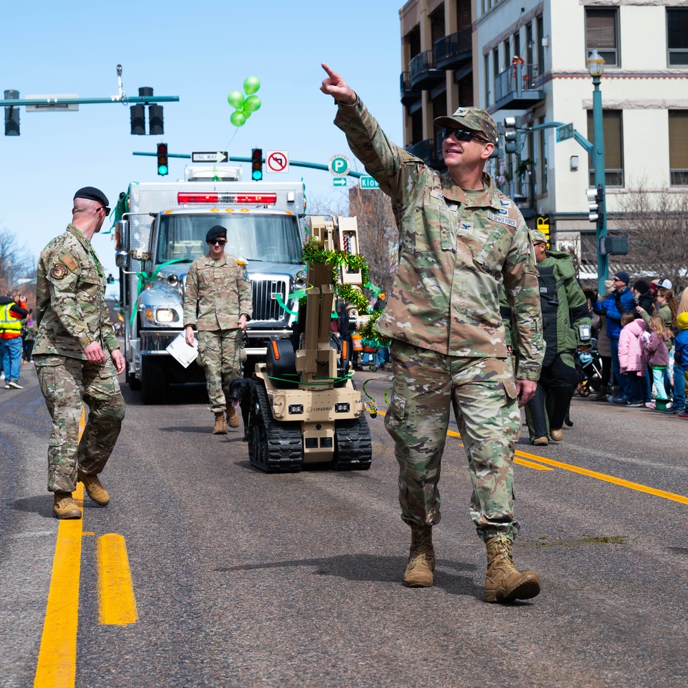 SBD 1 participates in St. Patrick's Day Parade