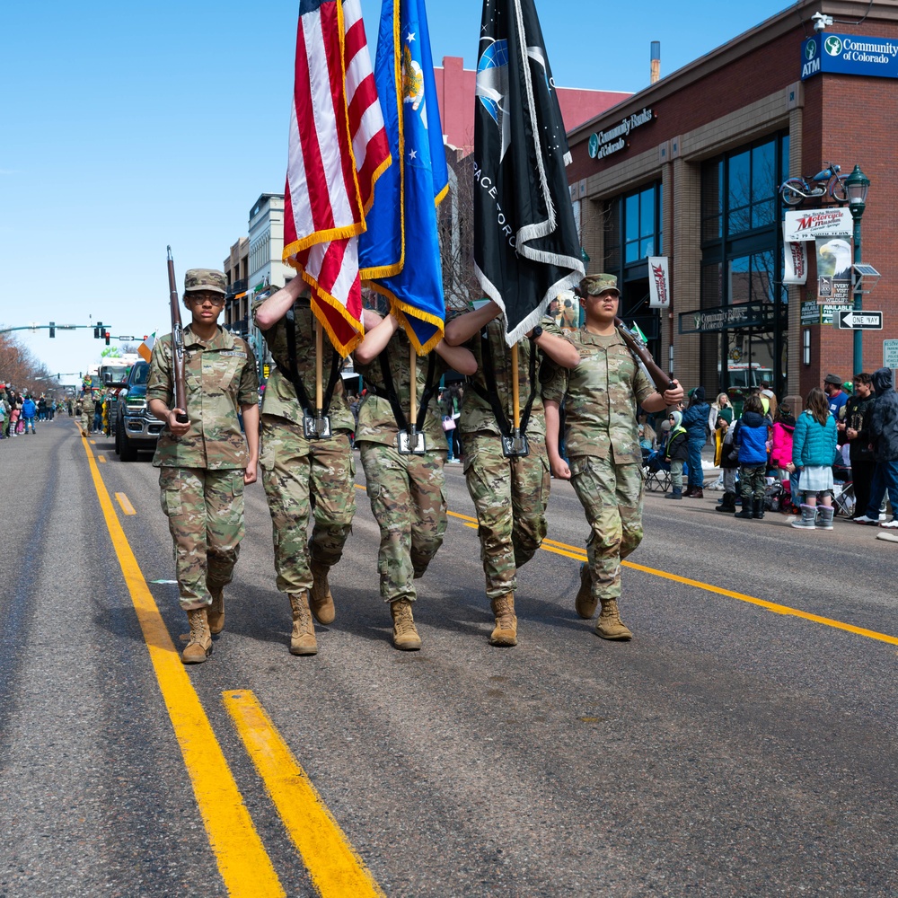 SBD 1 participates in St. Patrick's Day Parade