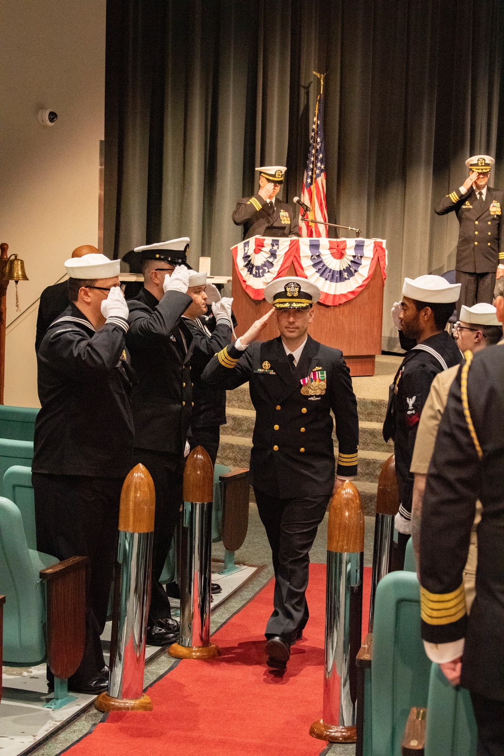 DVIDS - Images - USS San Juan Welcomes New Commanding Officer [Image 8 ...