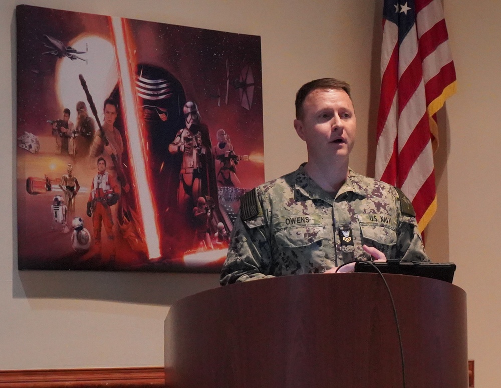 Enlisted to Officer Brief at Naval Weapons Station Yorktown