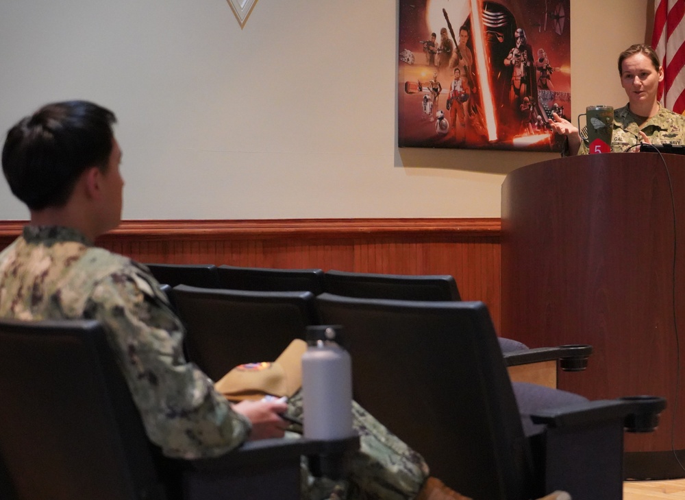 Enlisted to Officer Brief at Naval Weapons Station Yorktown