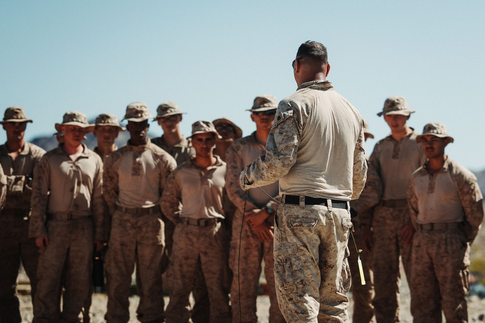 LAAD students conduct a stinger live-fire exercise during SLTE 2-24