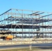 March 2024 barracks construction operations at Fort McCoy