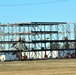 March 2024 barracks construction operations at Fort McCoy