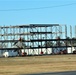 March 2024 barracks construction operations at Fort McCoy