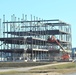 March 2024 barracks construction operations at Fort McCoy