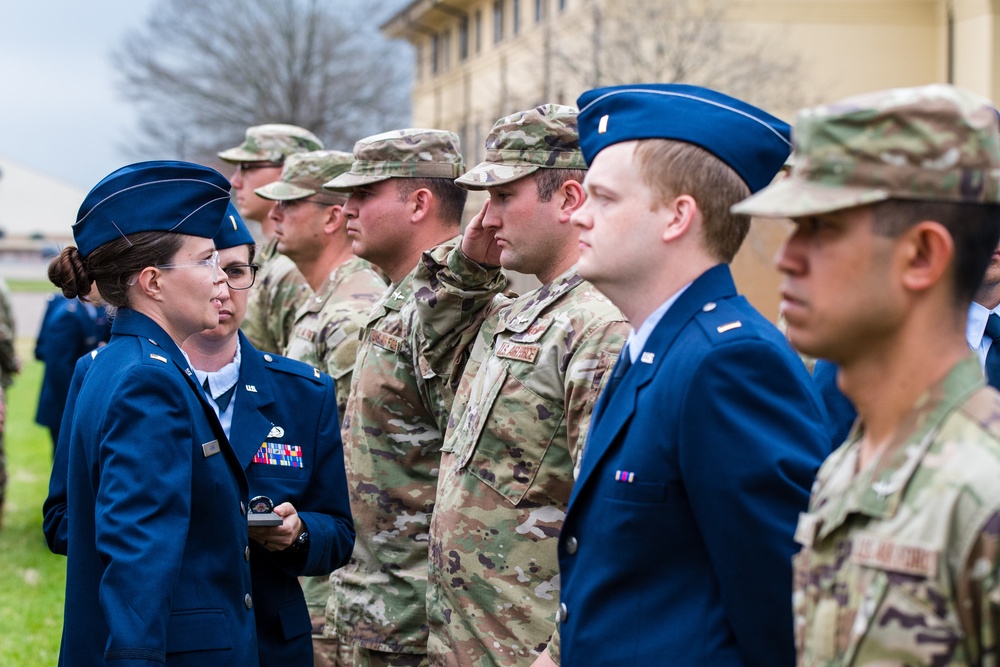 DVIDS - Images - OTS Class 24-08 Officer Trainees Receive Commemorative ...