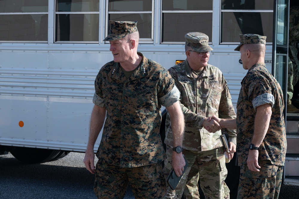 Marine Corps Air Station Futenma hosts Joint Service-4 command briefing