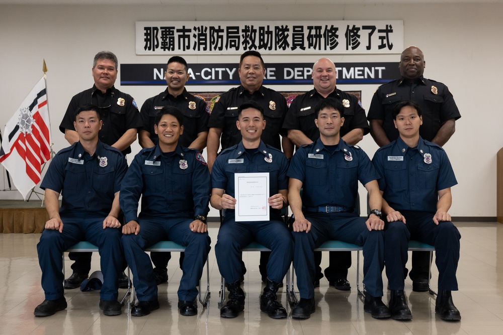 Sogen Taira: MCIPAC’s newest firefighter sets the bar high at MCIPAC F&amp;ES