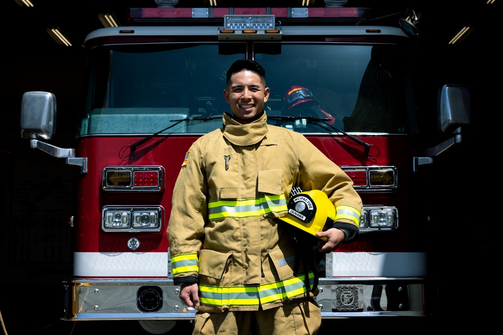 Sogen Taira: MCIPAC’s newest firefighter sets the bar high at MCIPAC F&amp;ES