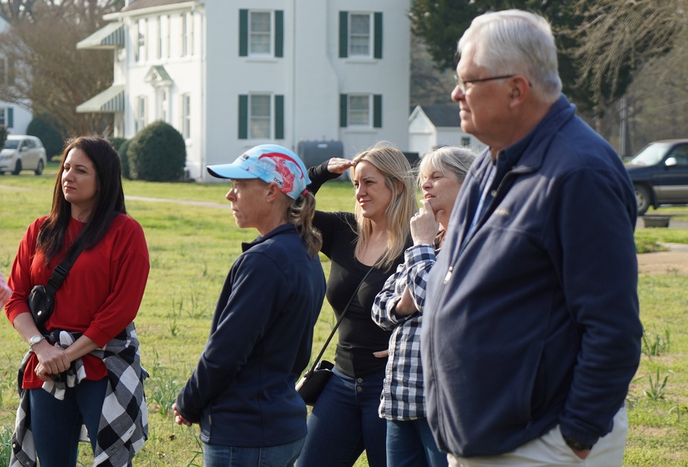 Cultural Resources site visit at NWS Yorktown