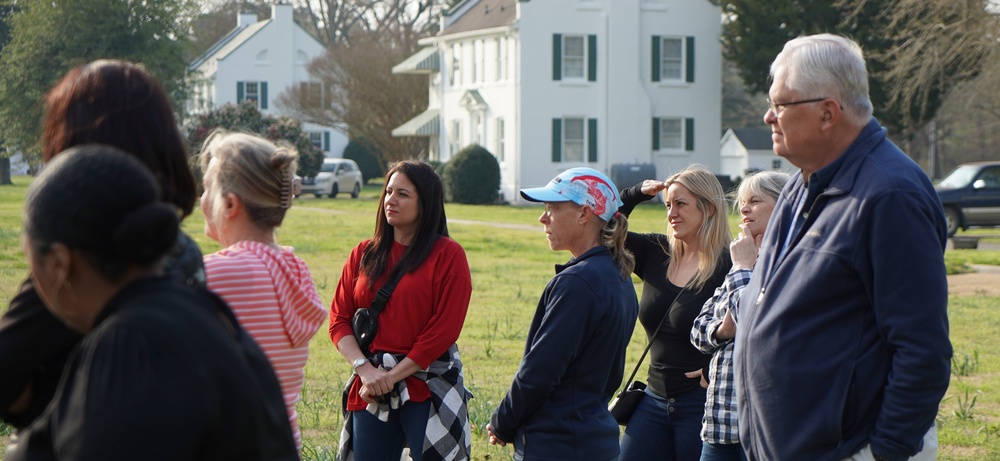 Cultural Resources site visit at NWS Yorktown