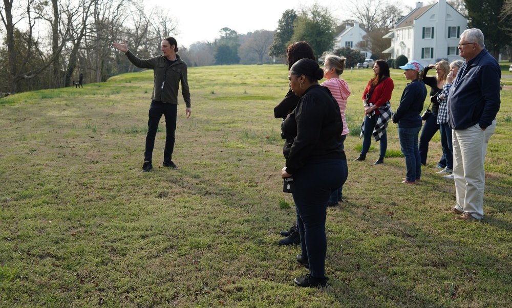 Cultural Resources site visit at NWS Yorktown