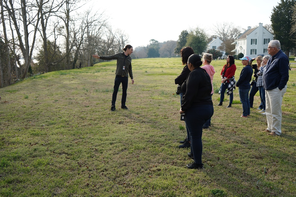 Cultural Resources site visit at NWS Yorktown