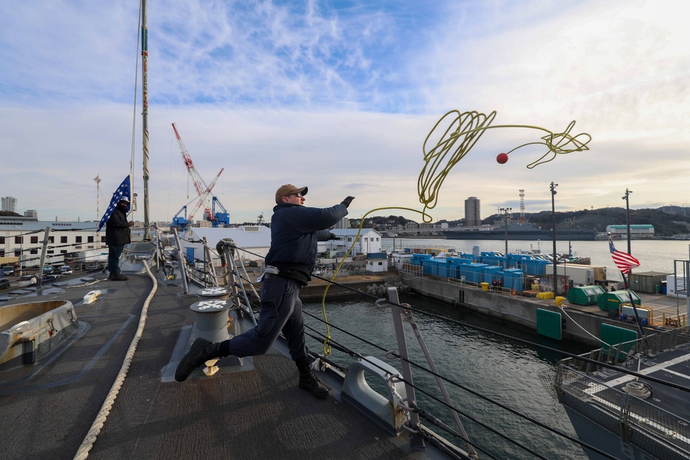 USS John Finn Returns to Home Port