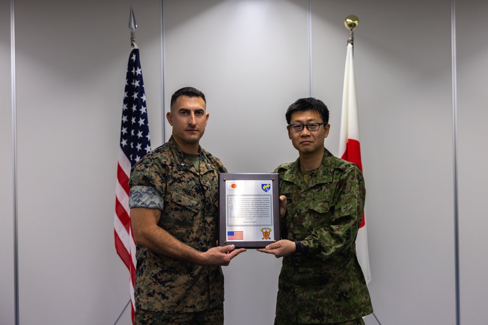 3/12 and JGSDF Bilateral Standard Operating Procedure Signing