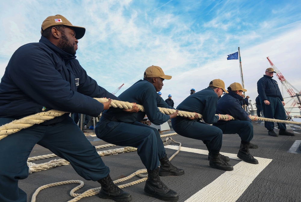 DVIDS - Images - USS John Finn Returns to Home Port [Image 3 of 3]