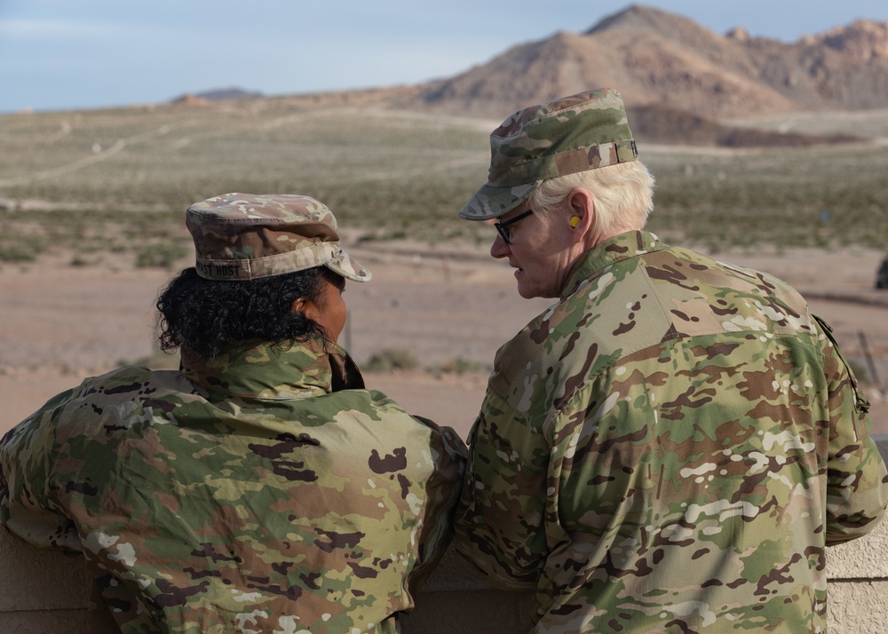 U.S. Army Medical Center of Excellence Commander visits Project Convergence Capstone 4