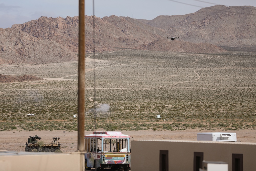 U.S. Army Experiments with Human Machine Integration during Project Convergence Capstone 4