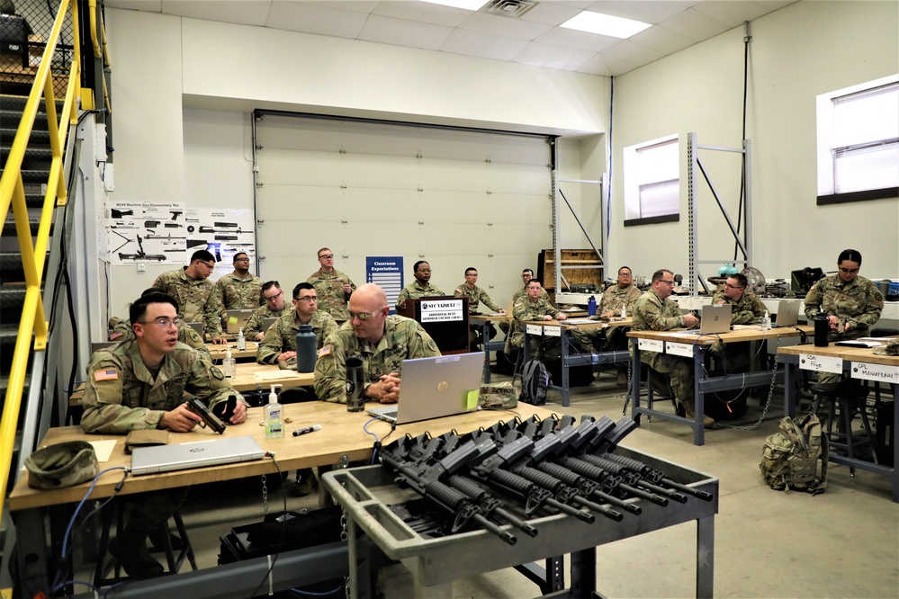 Soldiers gain unit armorer skills in unique course at Fort McCoy’s RTS-Maintenance