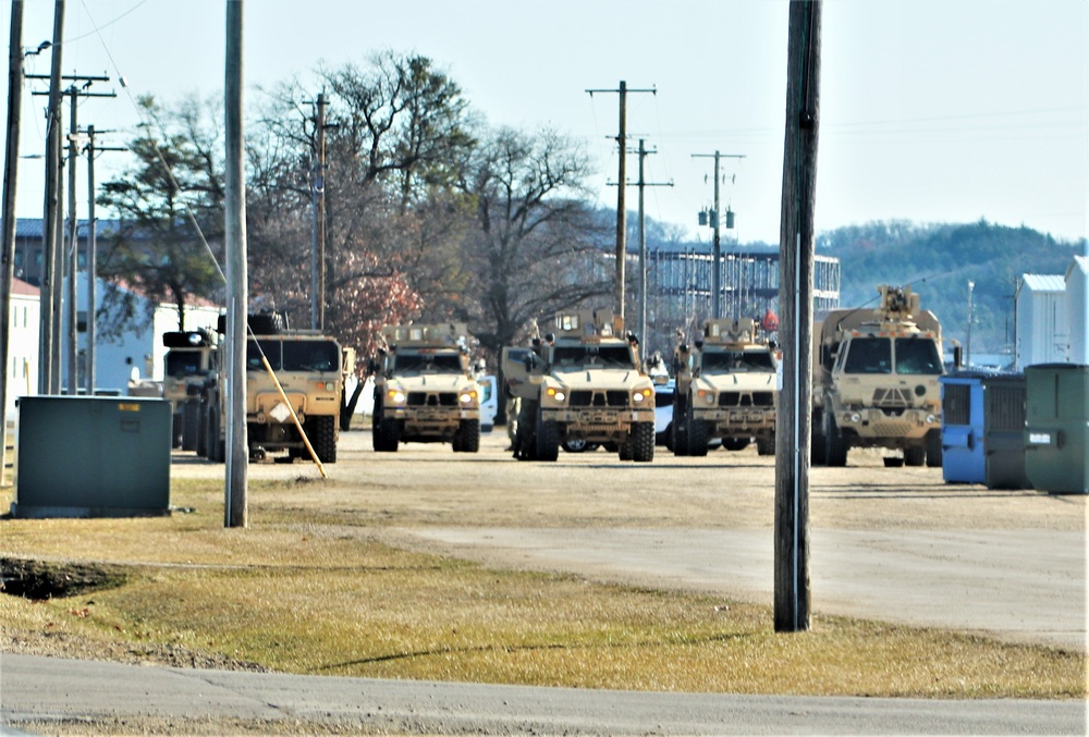 March 2024 training operations at Fort McCoy