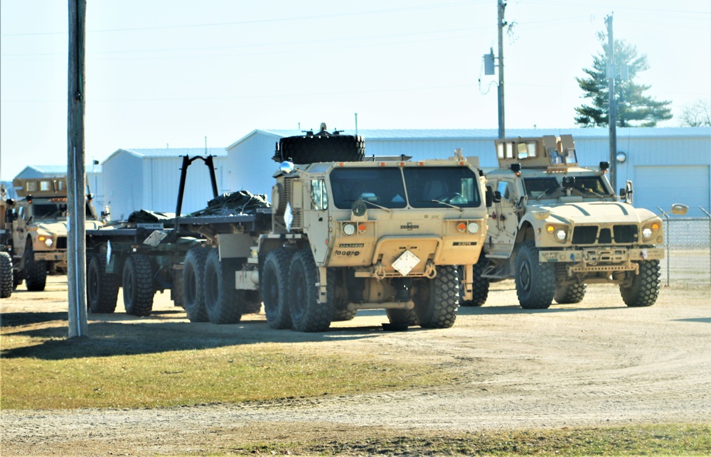 March 2024 training operations at Fort McCoy