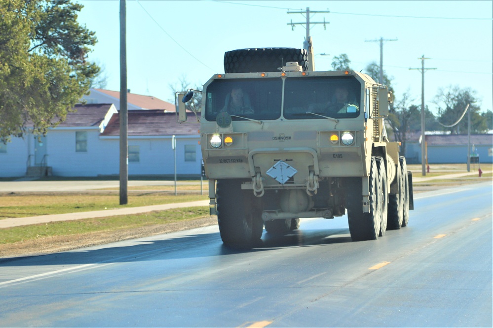 March 2024 training operations at Fort McCoy