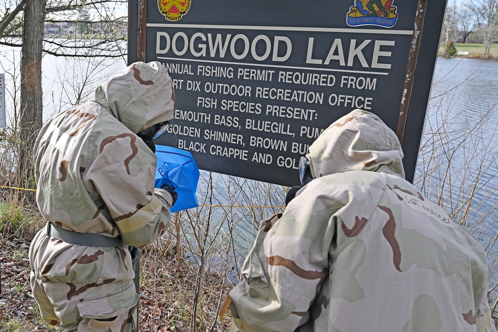 Joint Base McGuire-Dix-Lakehurst CBRN Defense Course Training. March 18th, 2024.