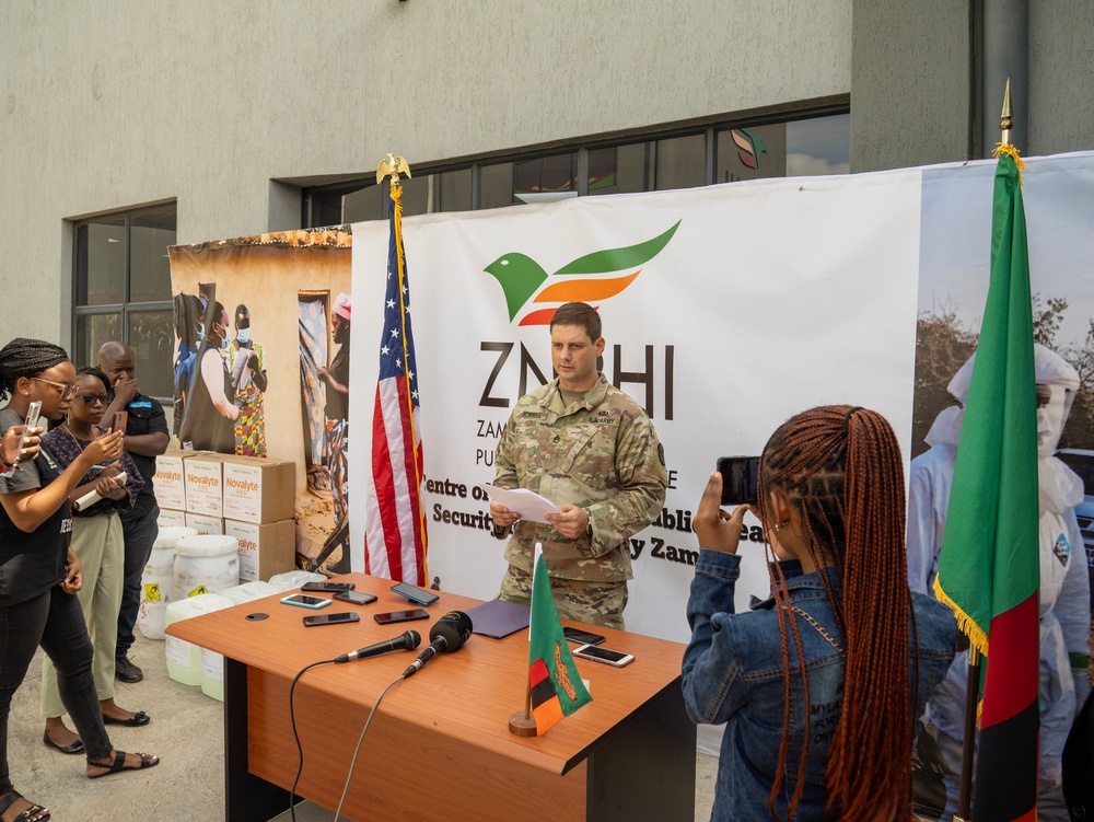 US delivers humanitarian aid to Zambia