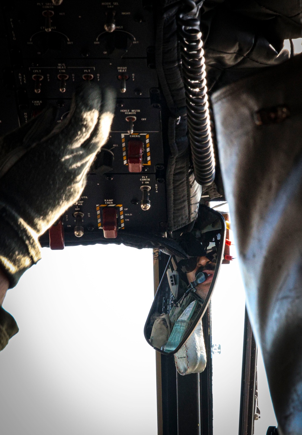 Flight on an 82nd CAB CH-47