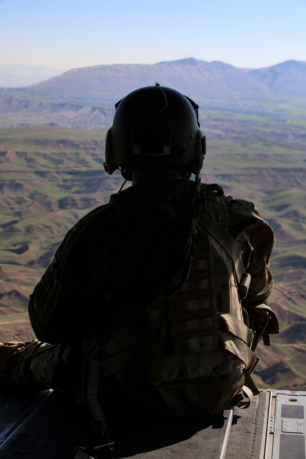 Flight on an 82nd CAB CH-47